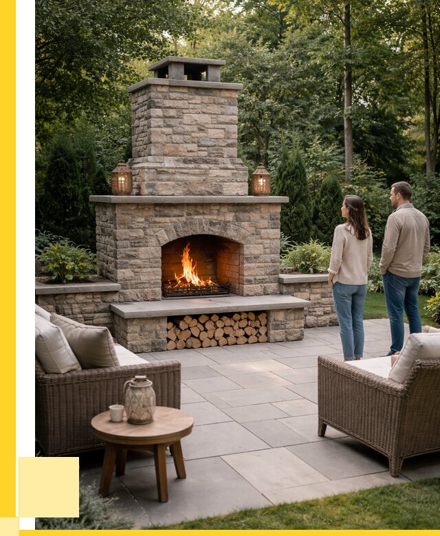 Уличные камины из кирпича в Выксе от 155550 р. | ЭриданВкс