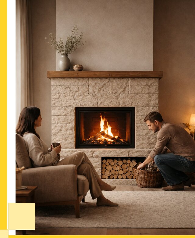 Камины для дома в Выксе под ключ от 155550 р. | ЭриданВкс