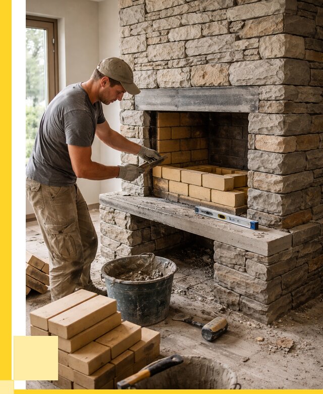 Кладка каминов и камина в Выксе от 25925 р. ЭриданВкс