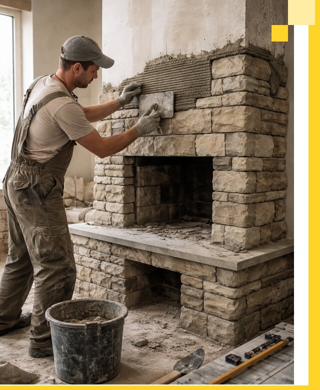 Строительство каминов под ключ в Выксе от проектирования до монтажа