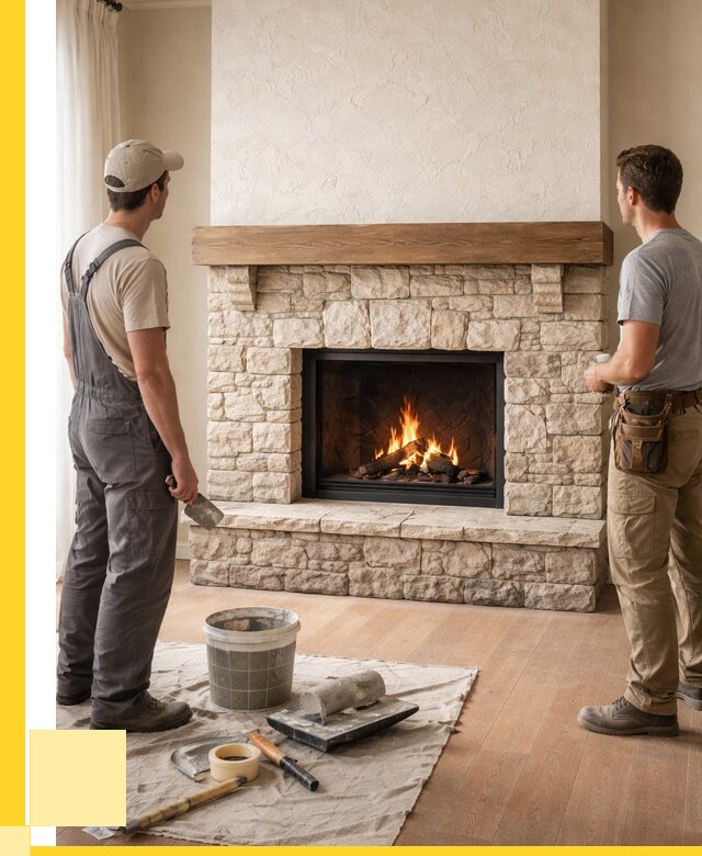 Отделка каминов в Выксе от 6741 р. под ключ | ЭриданВкс