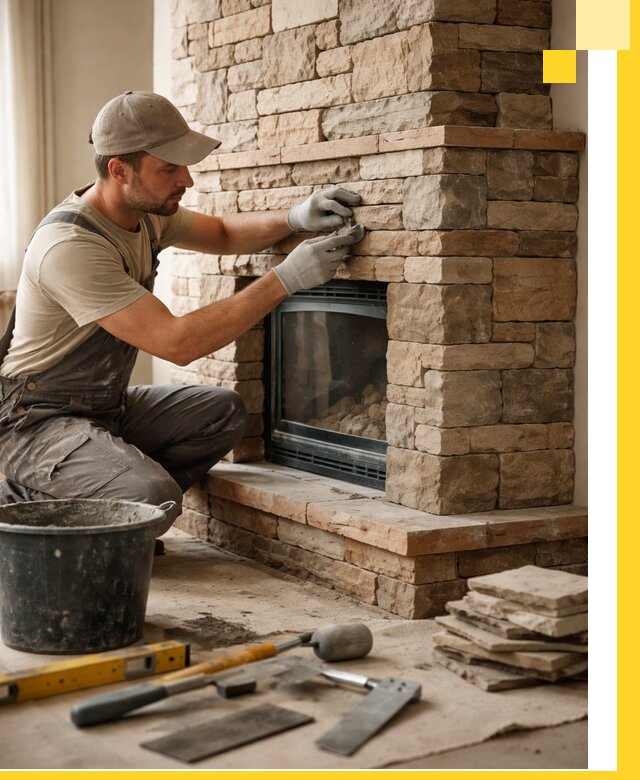 Проектирование и установка печей-каминов под ключ в Выксе