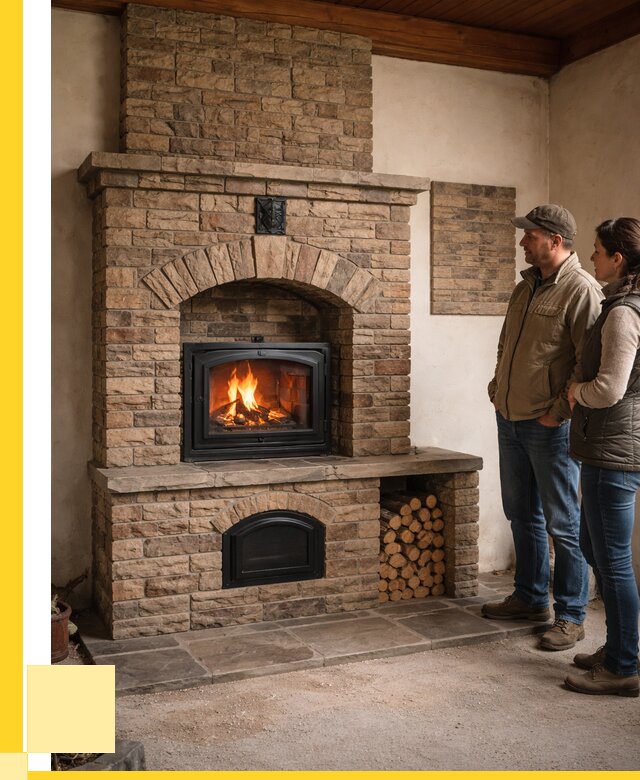 Кирпичная печь под ключ в Выксе от 155550 р. | ЭриданВкс