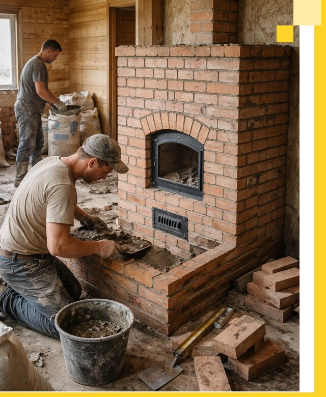 Профессиональное строительство печей в Выксе под ключ
