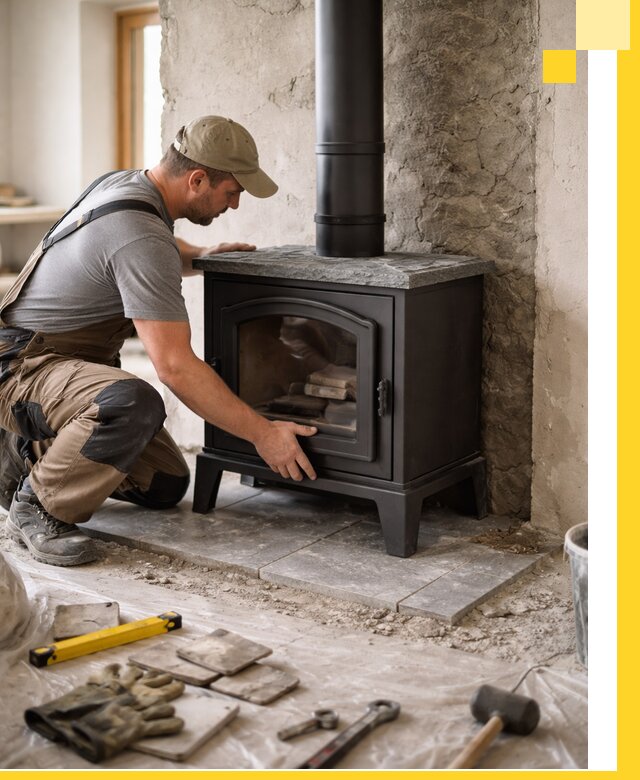 Профессиональный монтаж печей и каминов в Выксе под ключ