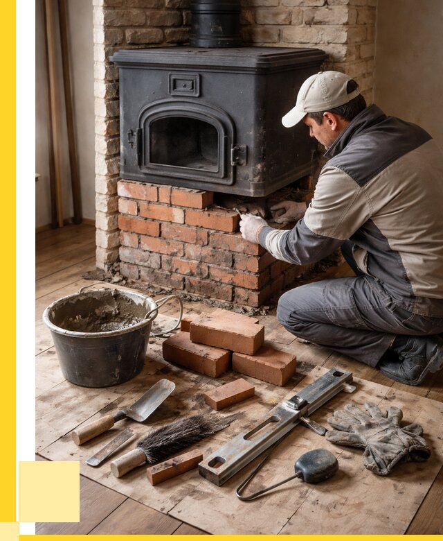 Ремонт печей в Выксе от 12444 р., услуги печника ЭриданВкс