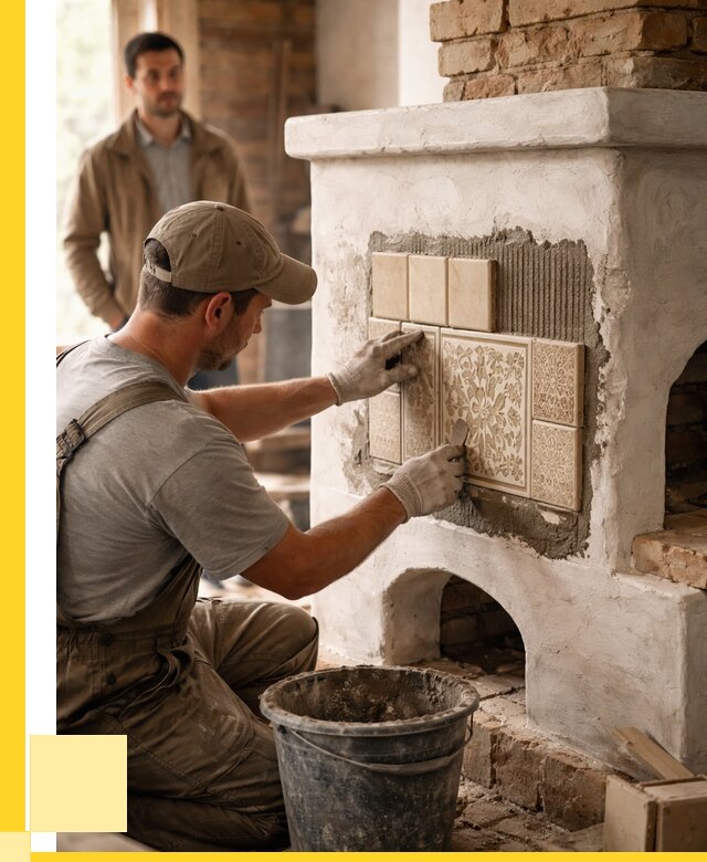 Отделка печей и банных печей в Выксе от 36295 р. | ЭриданВкс