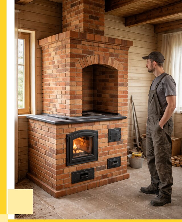 Кирпичные печи в Выксе: купить от 155550 р. | ЭриданВкс