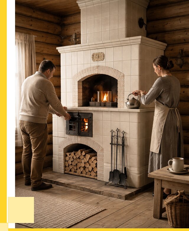 Русские печи в Выксе: установка от 155550 р. ЭриданВкс