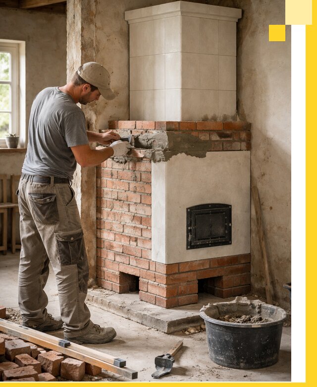 Изготовление и установка печей-голландок под ключ в Выксе