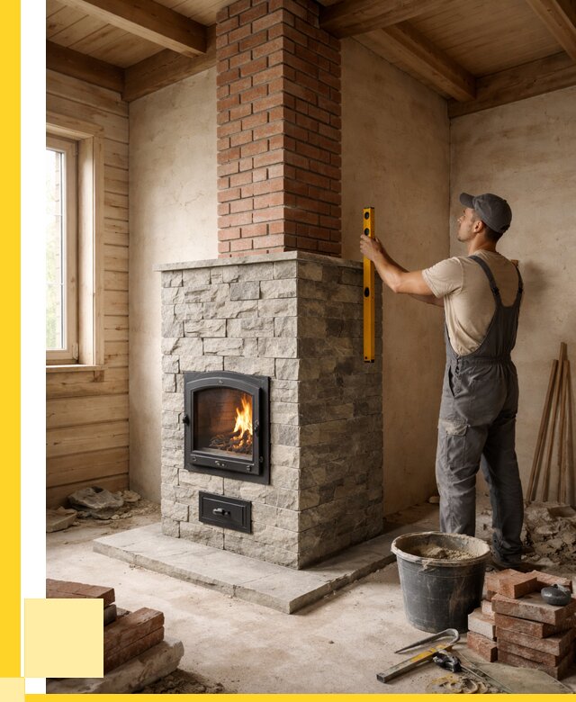 Печи и дымоходы под ключ в Выксе от 46665 р., ЭриданВкс