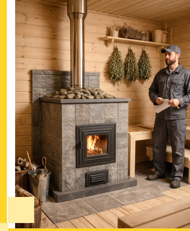 Печи для бани под ключ в Выксе от 124440 р. | ЭриданВкс