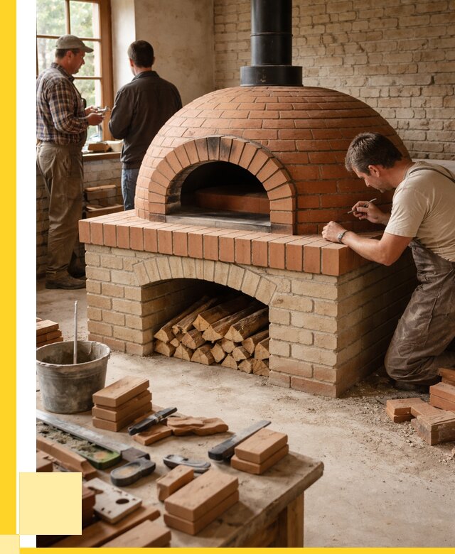 Помпейская печь дровяная для пиццы в Выксе | ЭриданВкс от 207400 р.