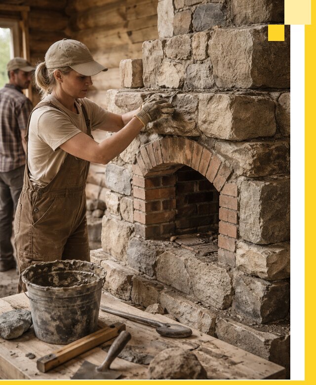 Каменные печи на заказ и монтаж в Выксе, долговечные решения