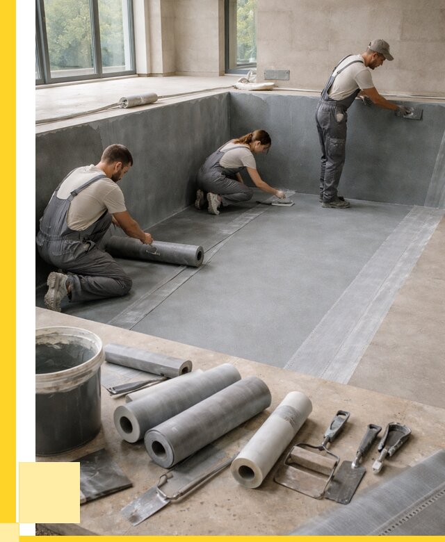 Гидроизоляция бассейнов в Выксе от 2074 р., ЭриданВкс