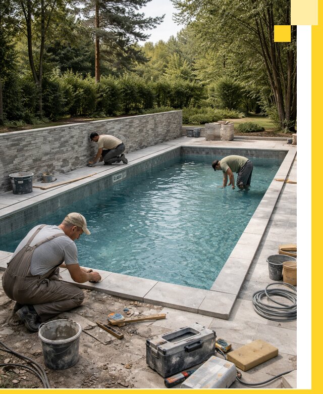 Проектирование и строительство частных бассейнов в Выксе