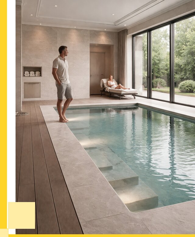 Бассейны в коттедже под ключ в Выксе от 1244400 р. | ЭриданВкс