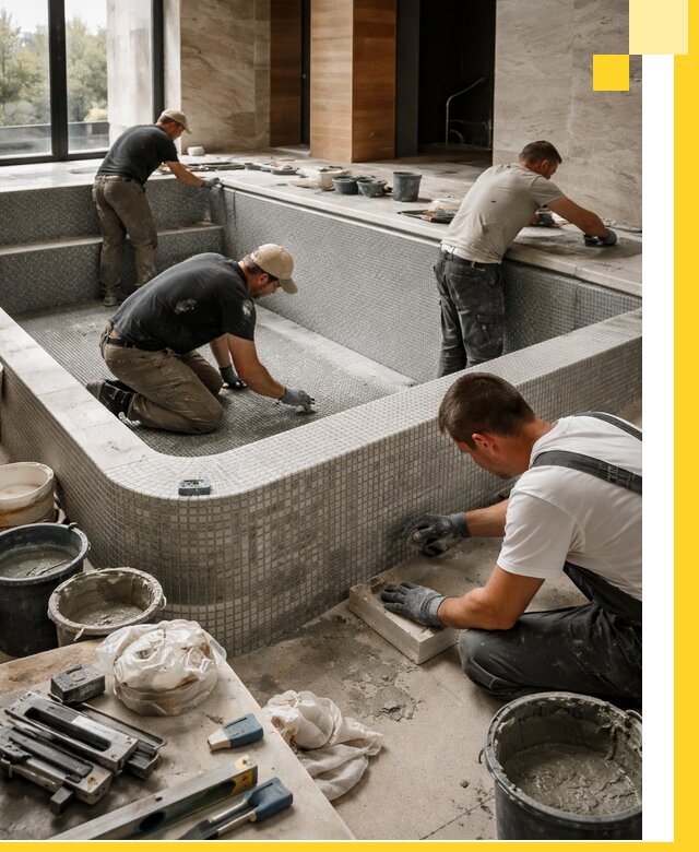 Строительство и установка СПА бассейнов под ключ в Выксе