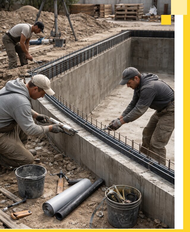 Качественный монтаж чаши бассейна в Выксе под ключ с гарантией