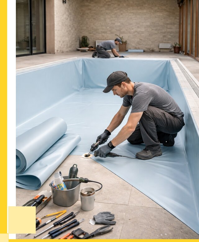 Пленка ПВХ для бассейнов в Выксе от 2593 р. | ЭриданВкс