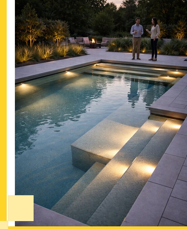 Освещение бассейнов в Выксе под ключ от 25925 р. | ЭриданВкс