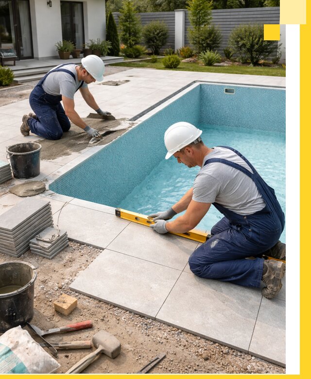 Строительство и монтаж плавательных бассейнов под ключ в Выксе