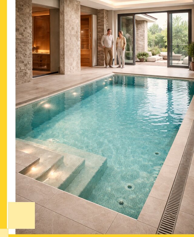 Бассейн во дворе в Выксе: проект, отделка от 1244400 р. | ЭриданВкс