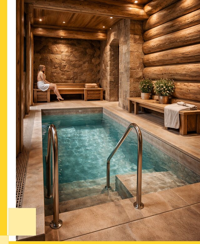 Аренда бани с бассейном в Выксе от 1555500 р. | ЭриданВкс