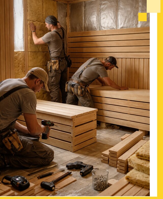 Профессиональное строительство саун под ключ в Выксе