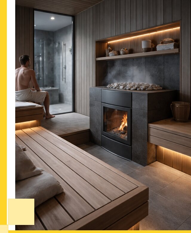 Проект сауны в частном доме в Выксе от 36295 р. | ЭриданВкс
