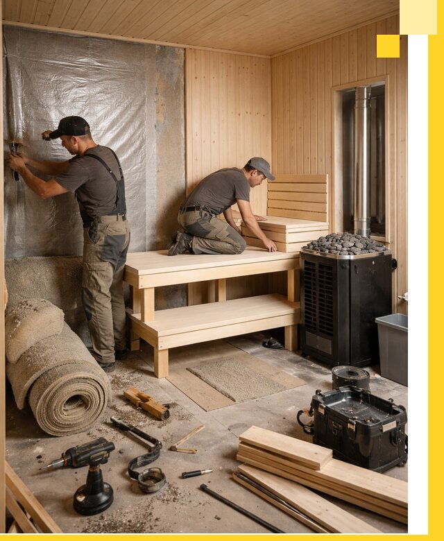 Проекты саун под ключ в Выксе дизайн и строительство
