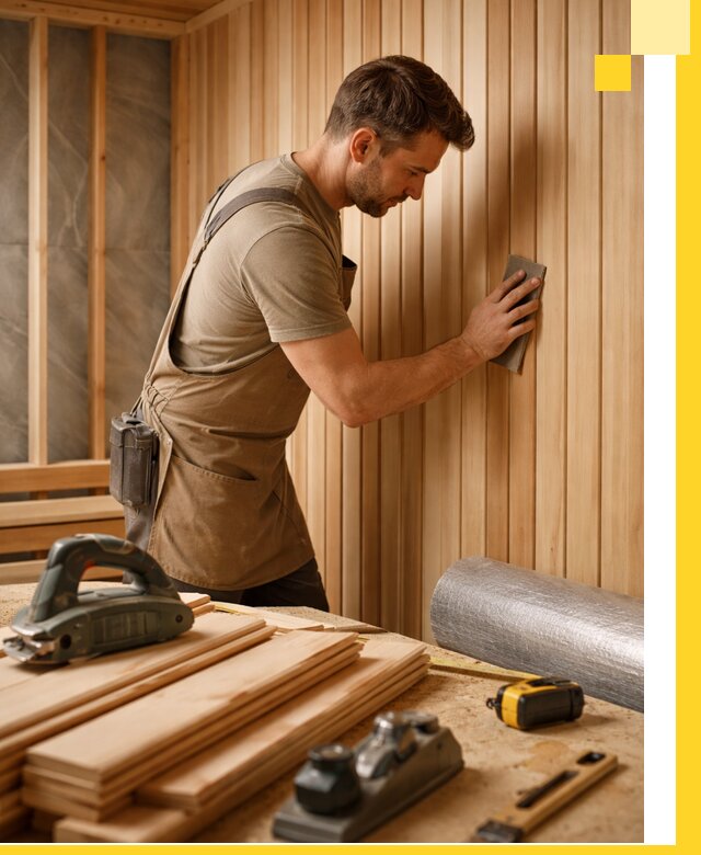 Профессиональная отделка саун и парных под ключ в Выксе