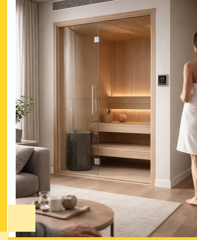 Сауна в квартире под ключ в Выксе от 124440 р. ЭриданВкс