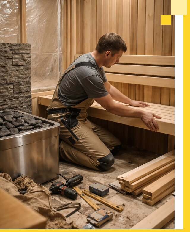 Сауны для дома под ключ с проектированием и монтажом в Выксе