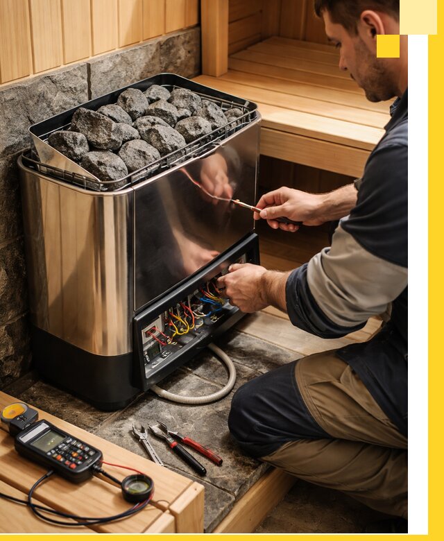 Продажа и установка электрокаменок для саун в Выксе