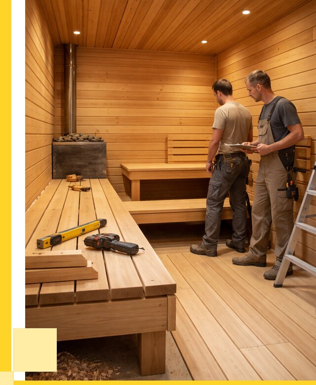 Отделка бань и саун в Выксе по цене от 4667 р. | ЭриданВкс