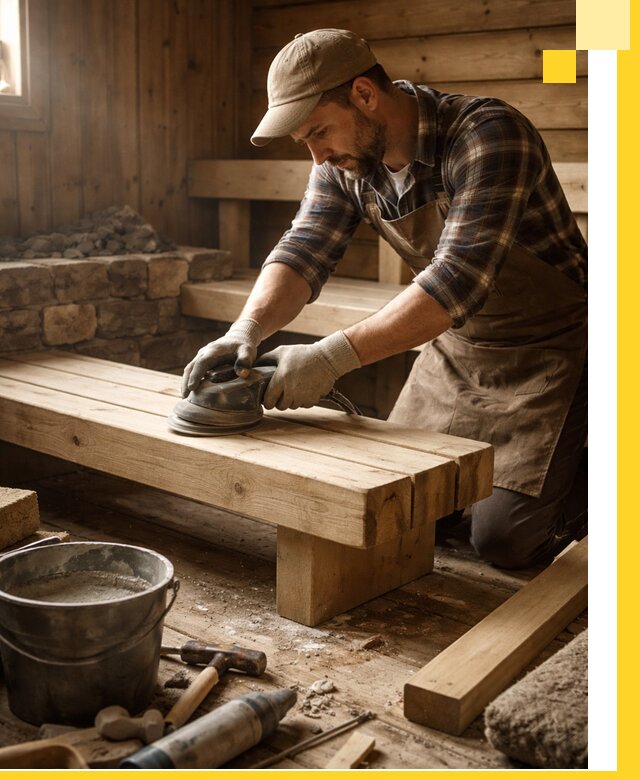 Ремонт бань под ключ в Выксе с гарантией качества и сроков