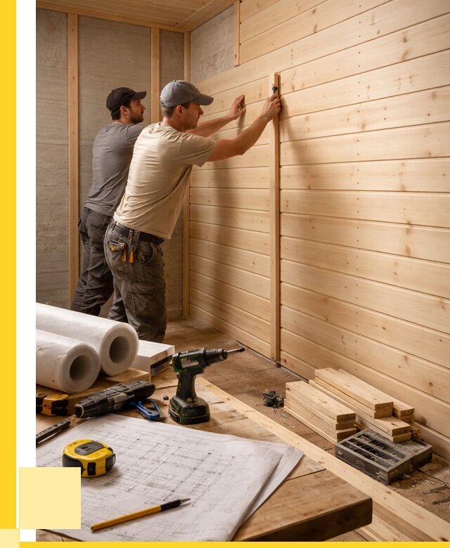 Обшивка бани вагонкой в Выксе от 1244 р., ЭриданВкс