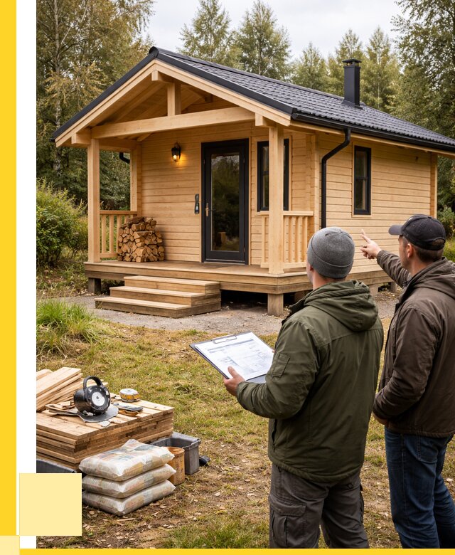 Каркасные бани под ключ в Выксе от 311100 р. | ЭриданВкс