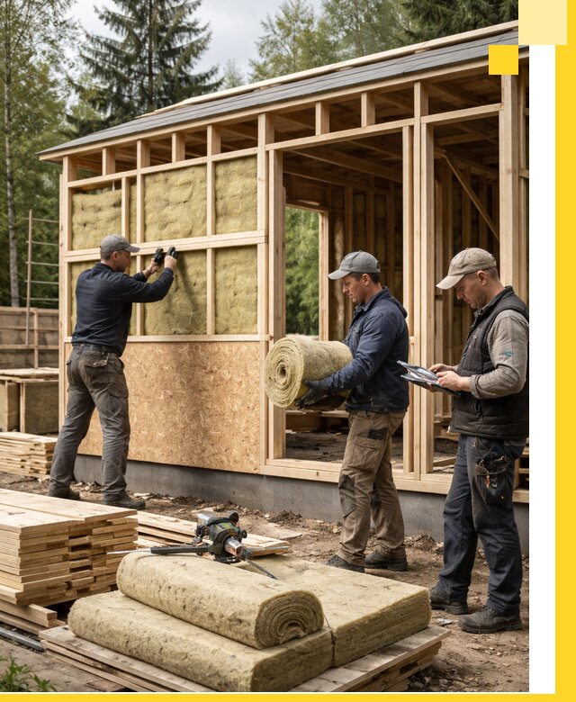 Проектирование и строительство каркасных бань в Выксе под ключ