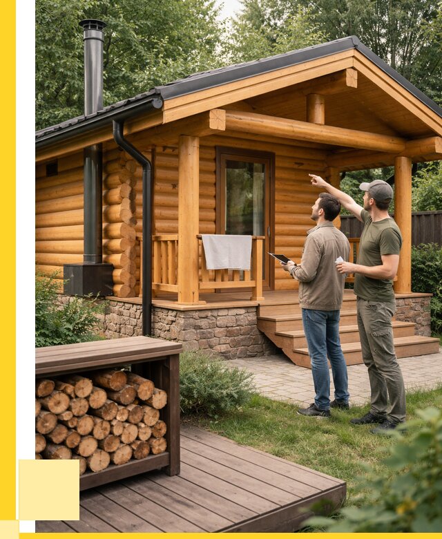 Бани для дачи под ключ в Выксе от 259250 р. | ЭриданВкс