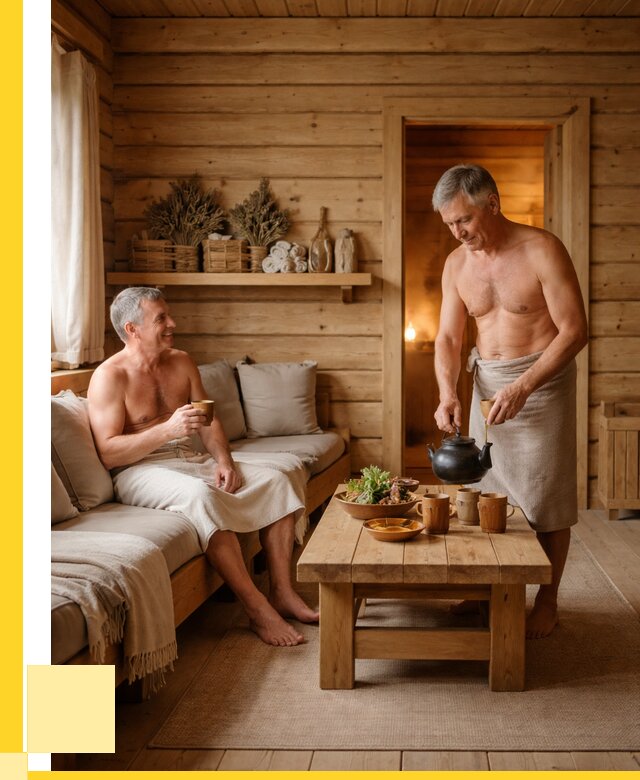 Бани с комнатой отдыха под ключ в Выксе от 466650 р. | ЭриданВкс