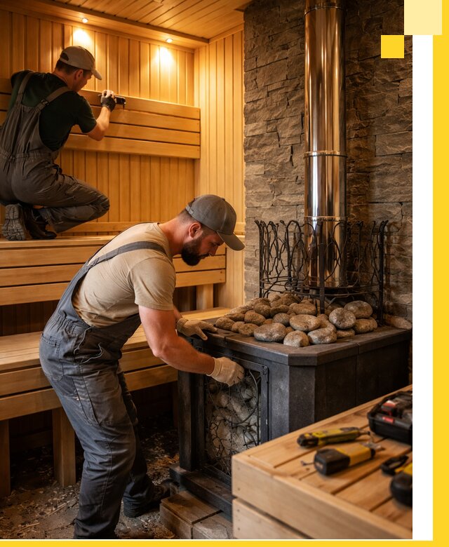 Комплексный дизайн бань, саун и зон отдыха в Выксе