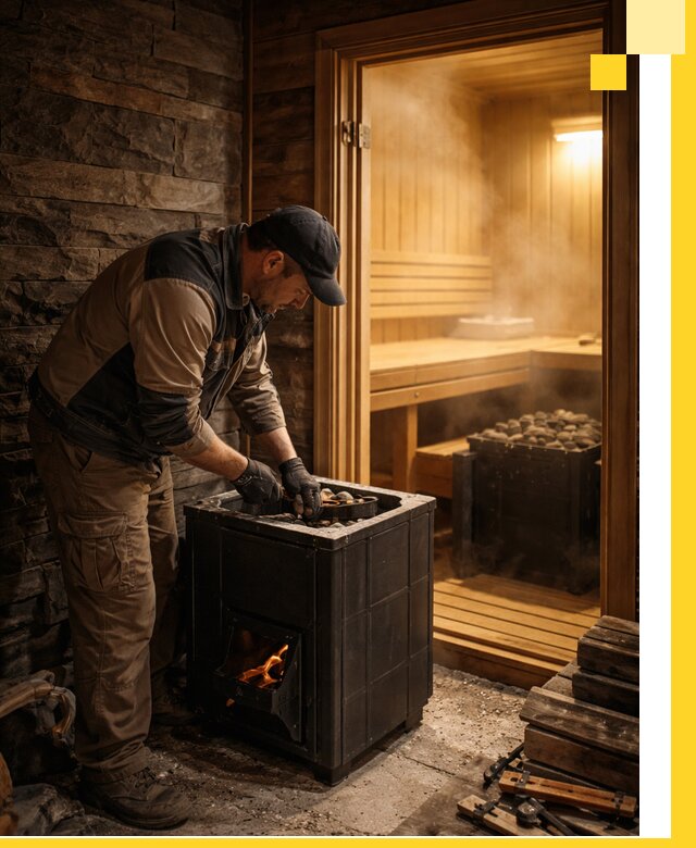 Строительство бани с сауной под ключ в Выксе от проекта до сдачи