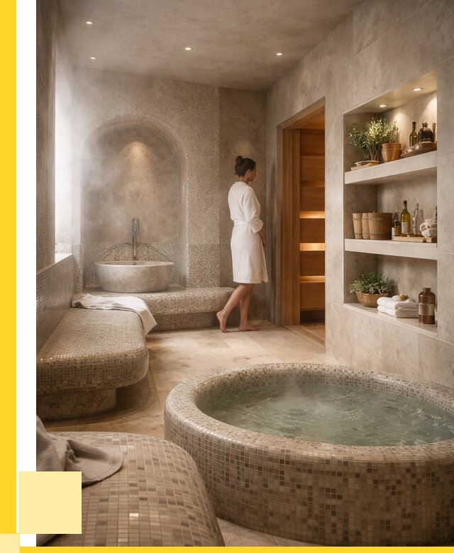 Строительство бани с хамамом в Выксе от 777750 р. | ЭриданВкс