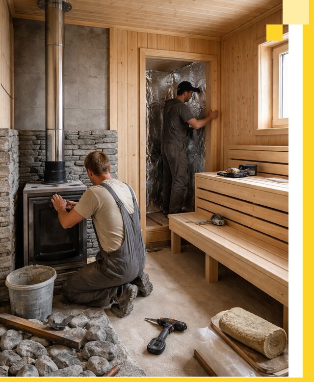 Строительство и изготовление бань под ключ в Выксе