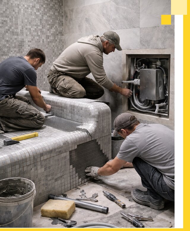 Проекты хамамов под ключ в Выксе и дизайн и строительство