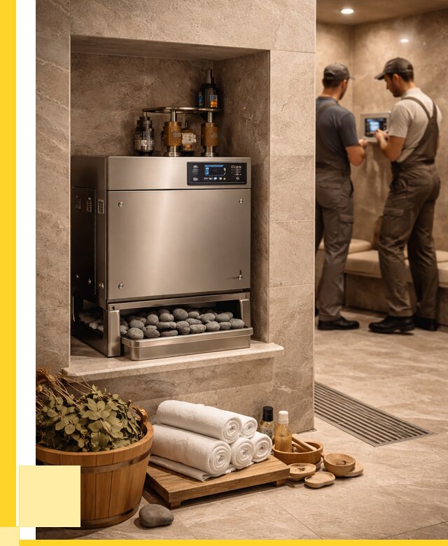 Парогенераторы для хамама в Выксе от 77775 р. | ЭриданВкс