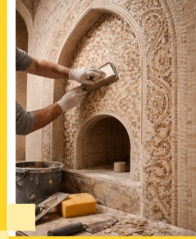 Мозаика для хамама в Выксе под ключ от 5185 р. | ЭриданВкс